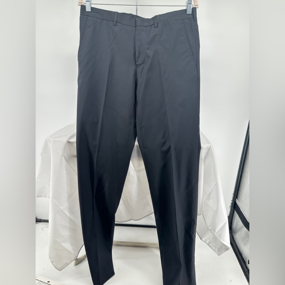 NWT Prada black wool dress pants